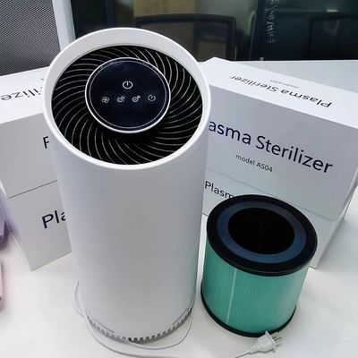 Purificador de aire HEPA de molde privado con control táctil Filtro industrial HEPA de acabado blanco