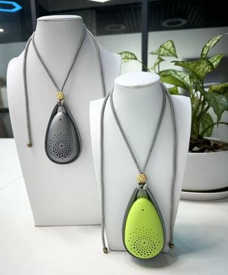 Purificador de aire portátil certificado por la FCC con batería de 850 mAh y < 20 dB de ruido bajo