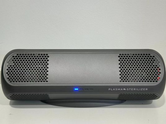 Aparato de limpieza de aire gris con bajo ruido y batería personalizable de 6600 mAh