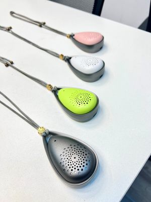 Generador de eliminación de humo con USB Mini purificador de aire portátil para blanco rosa y gris