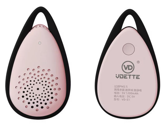 Manual del usuario incluido VDETTE NC01 Purificador de aire portátil para una esterilización segura y eficaz