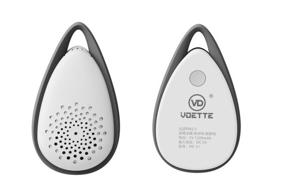 Purificador de aire portátil para pesticidas y desinfección Cable de carga USB incluido Vida útil de la batería de 21 horas