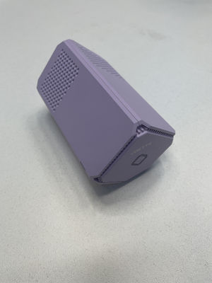 Purificador de aire fresco para automóviles de 5W Control de pantalla táctil Tipo-C Carga con 3 velocidades