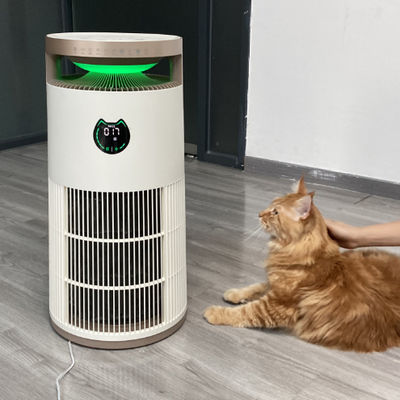 Purificador de aire HEPA HVAC para el hogar para mascotas con CADR de 480 m³/h