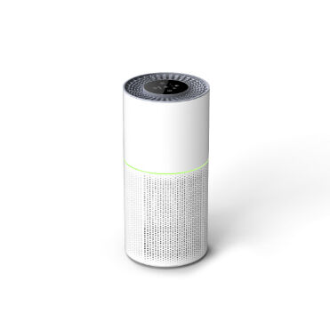 Purificador de aire con potencia nominal de 19W, filtro HEPA H13 y CADR de partículas de 180 m³/h para uso comercial e industrial
